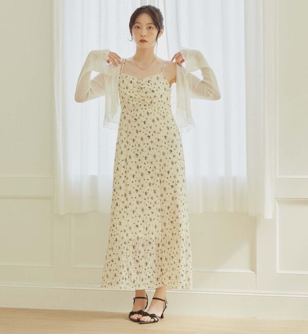 archives「レーストリミングニットカーディガン」|カーディガン|