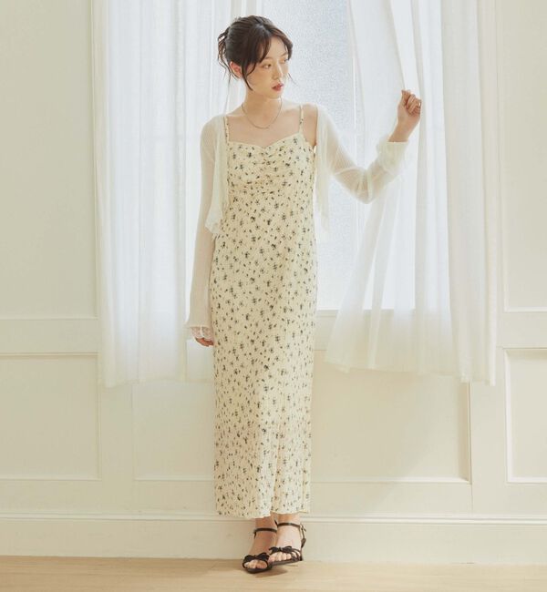 archives「レーストリミングニットカーディガン」|カーディガン|