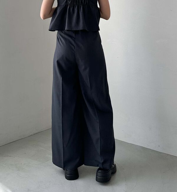 archives「ギャザーペプラムキャミ&times;ワイドスラックスＳＥＴ」|ワンピース|