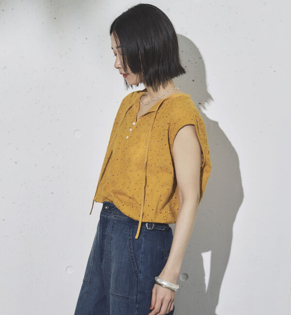 Doux archives「レースノースリブラウス」|シャツ・ブラウス|