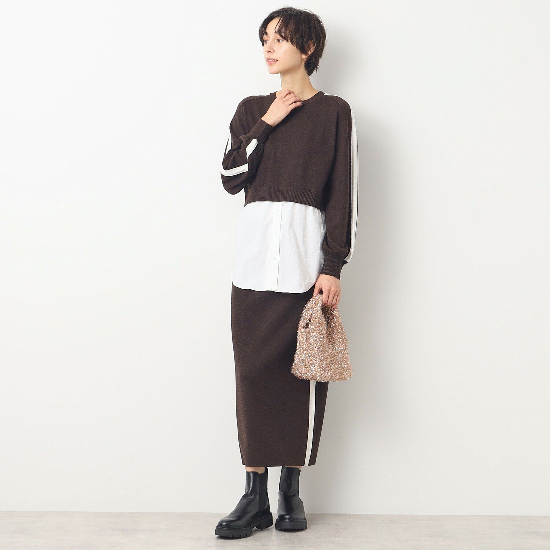 Dessin「ラメニットミニショルダー」|ショルダー・メッセンジャー|