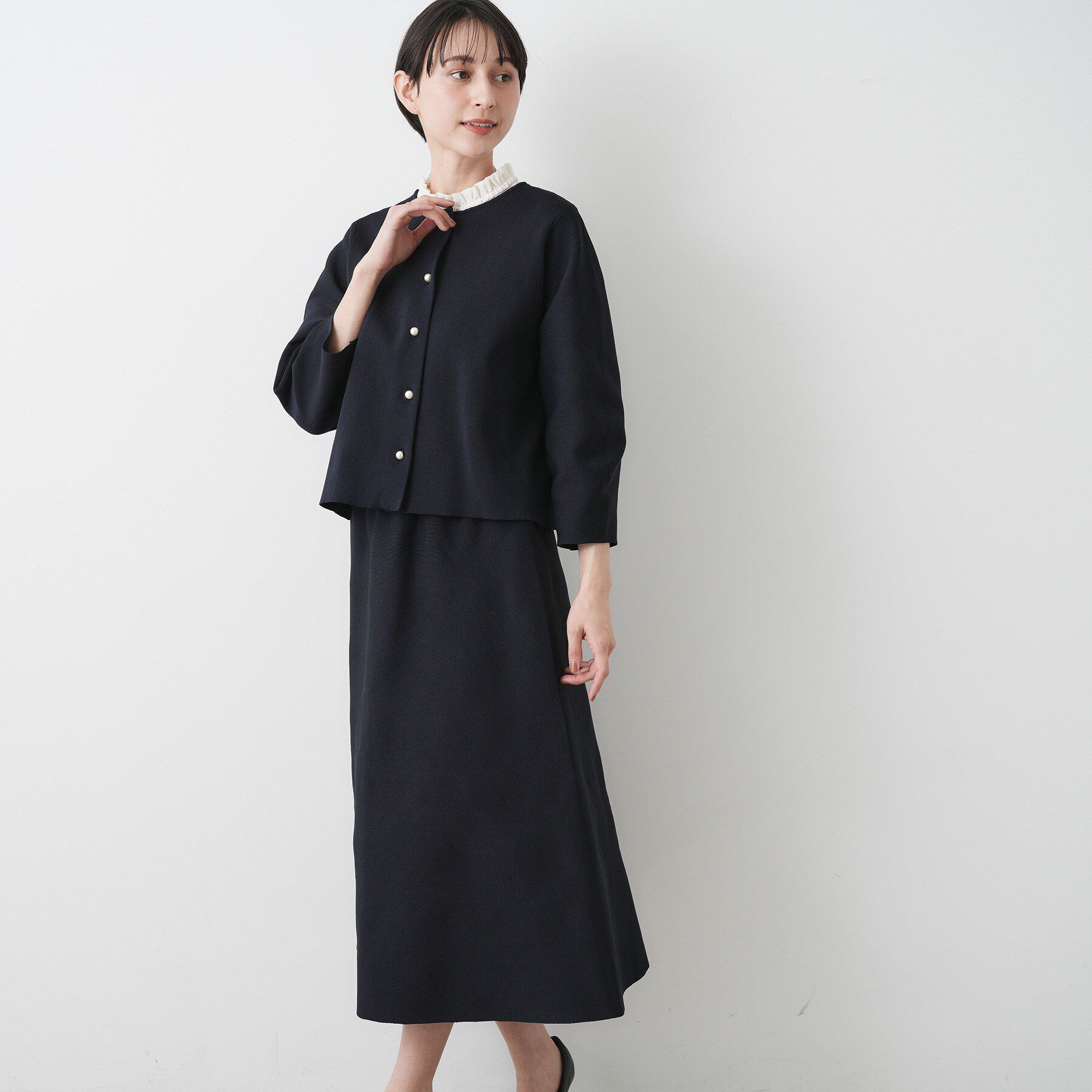 Dessin「【入卒/セレモニー/単品使い2WAY可能】ニットセットアップ」|スーツ|