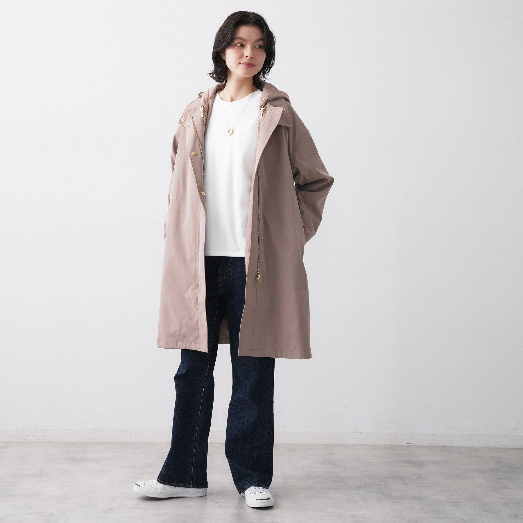 Dessin「【4WAY/洗える】ベスト付き中綿キルトコート」|その他|