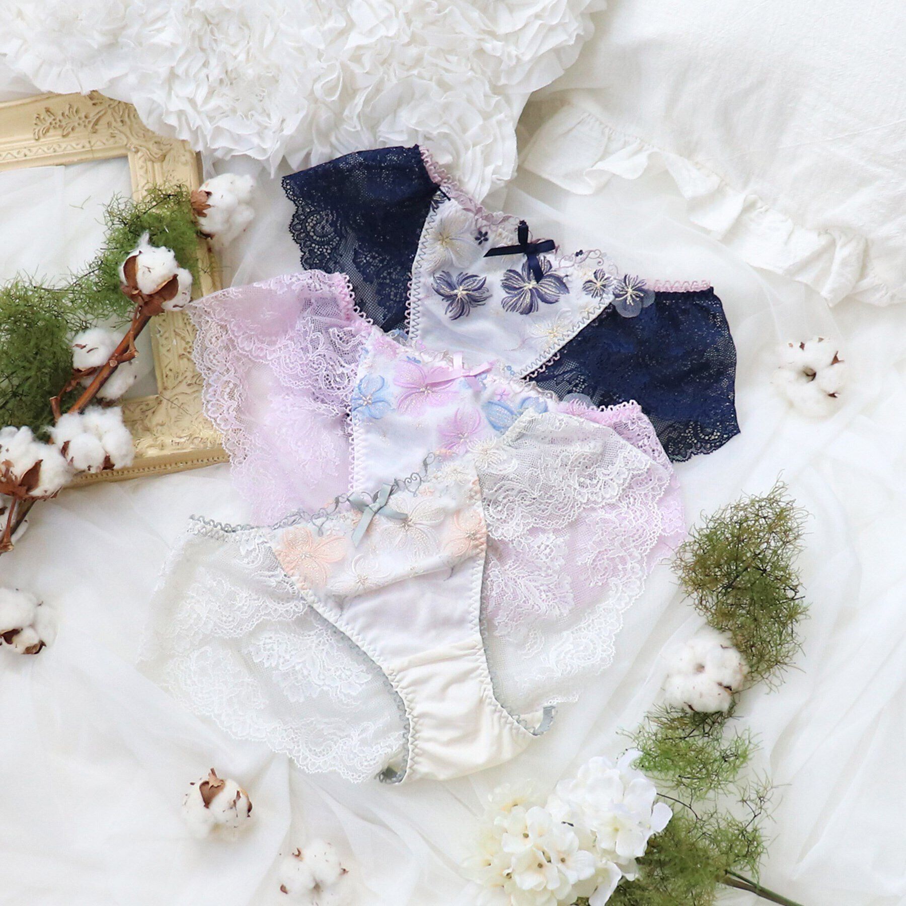 Risa Magli「サンドラ レースショーツ」|インナー|