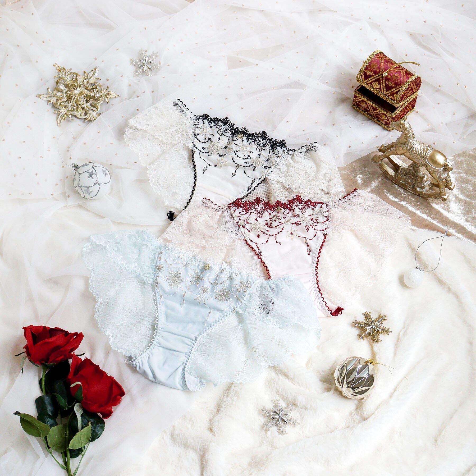 Risa Magli「グレッタ レースショーツ」|インナー|