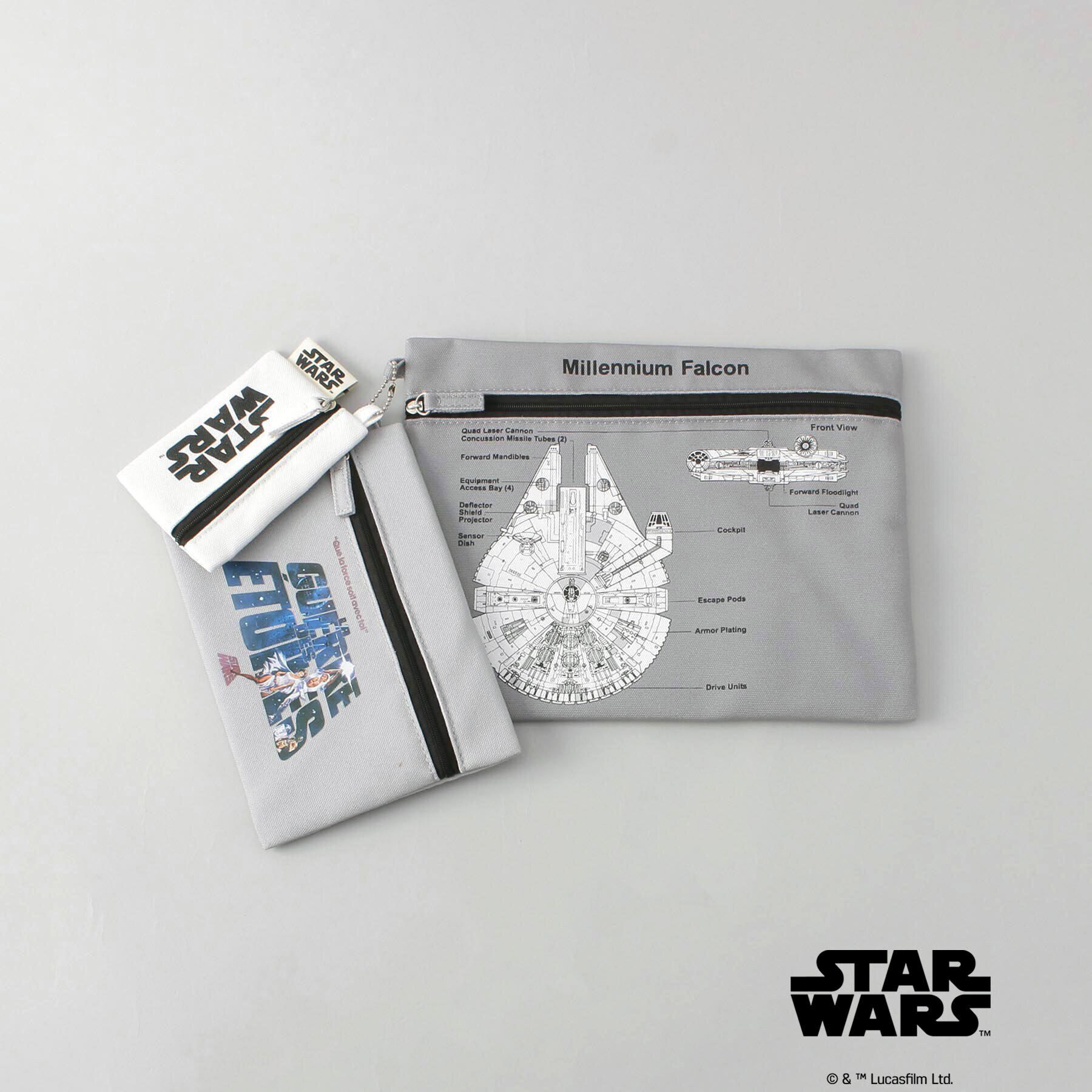 212 KITCHEN STORE「ポーチ３点セット GY ＜STAR WARS スター・ウォーズ ＞」|その他|その他