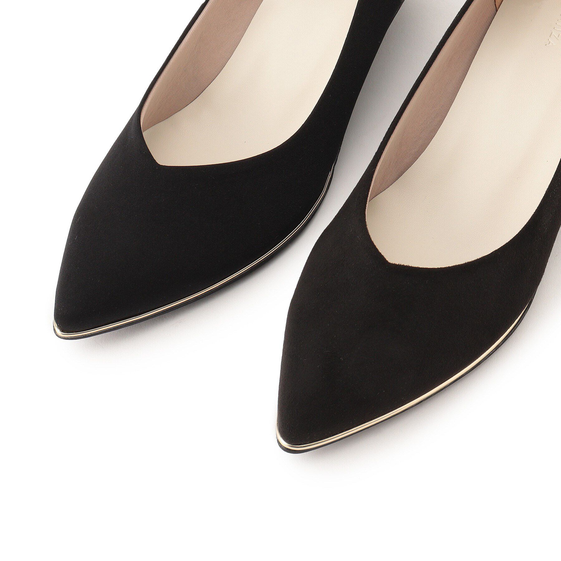 ESPERANZA「《定番》ポインテッドトゥウェッジパンプス」|パンプス|