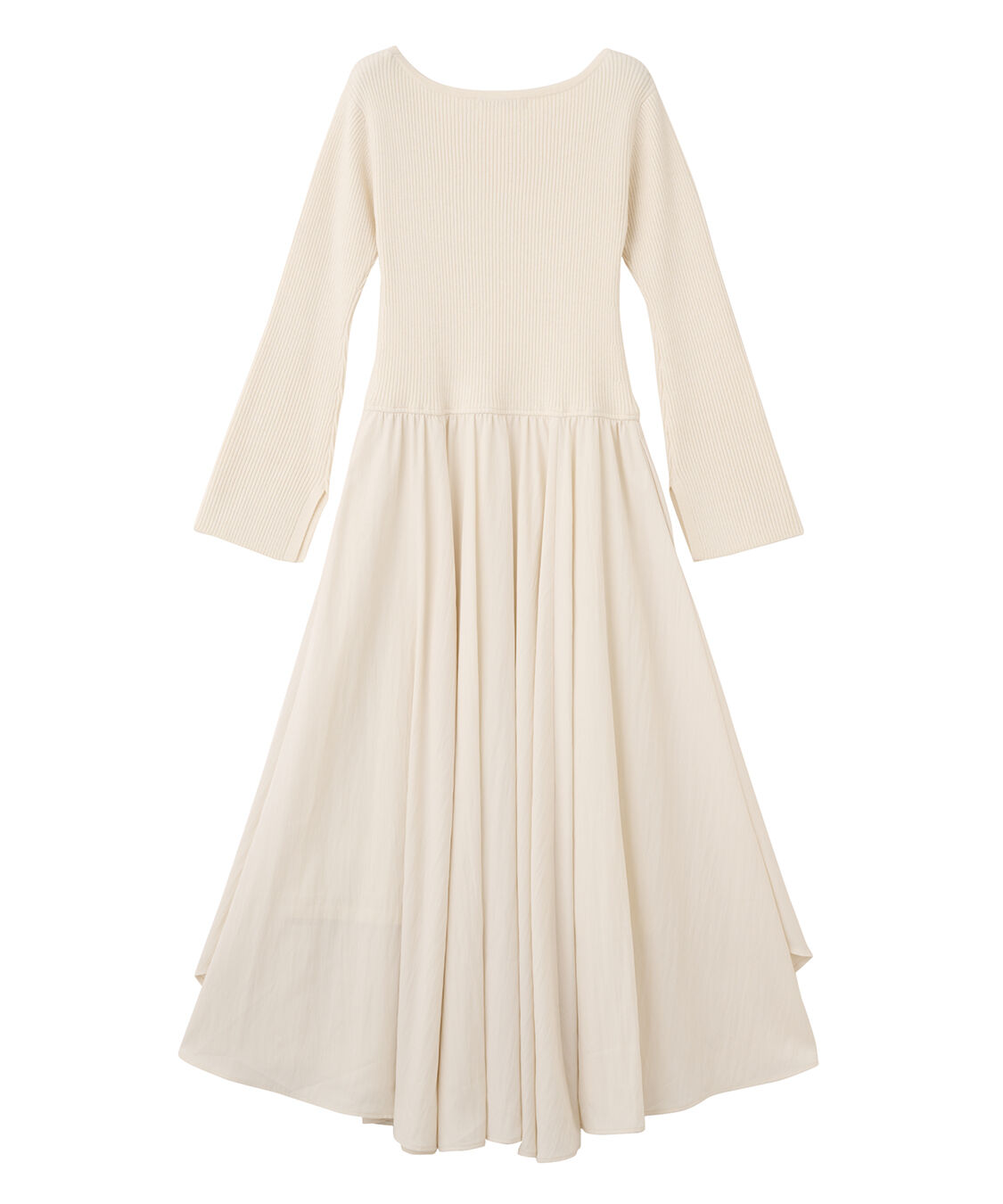 ココディール　新品未使用タグなしペタルヘムスカートドッキングニットワンピース ペタルヘムスカートドッキングニットワンピース｜PETAL ONLINE（ペタル