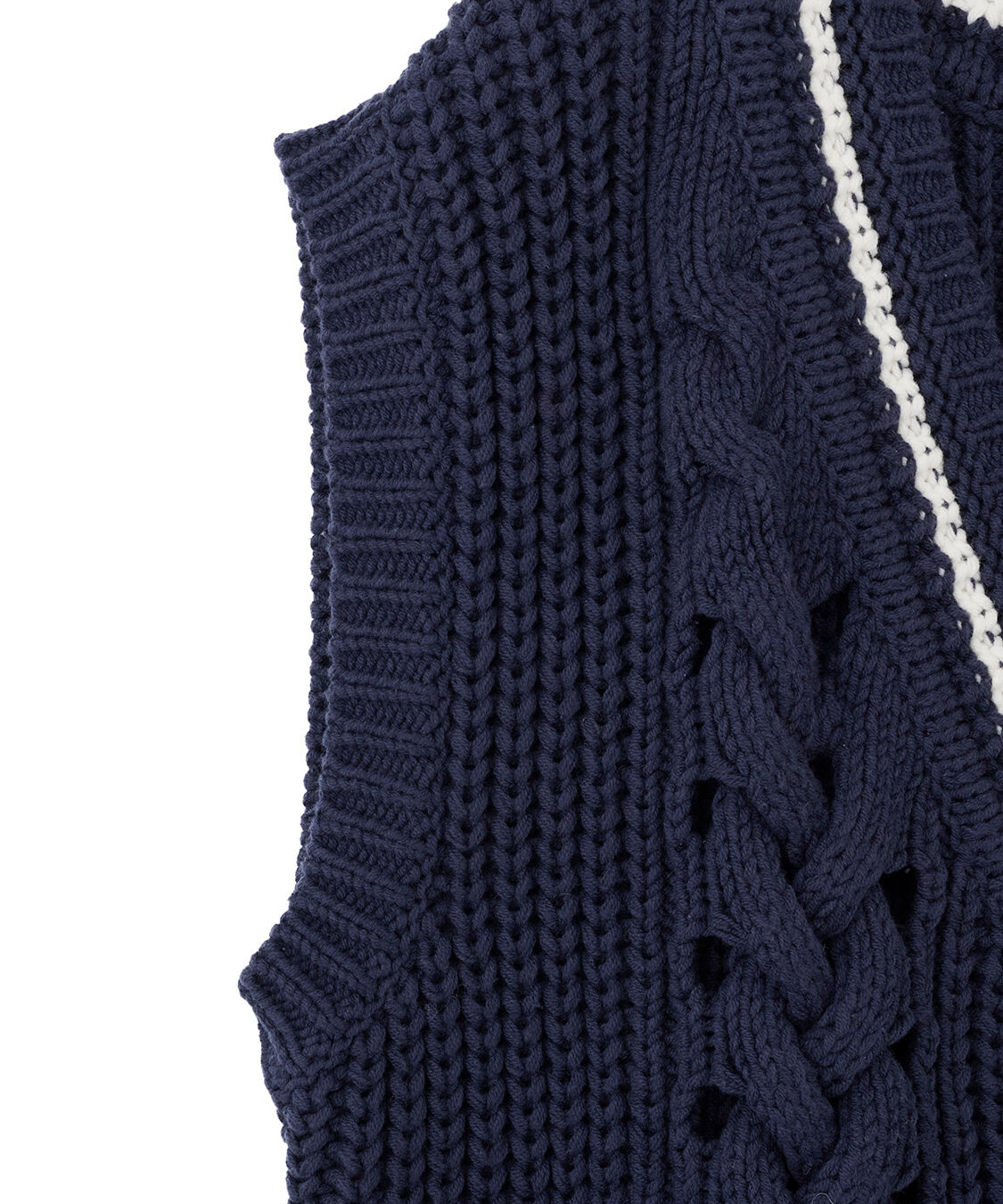 COCO DEAL「チルデンニットベスト」|ニット・セーター|