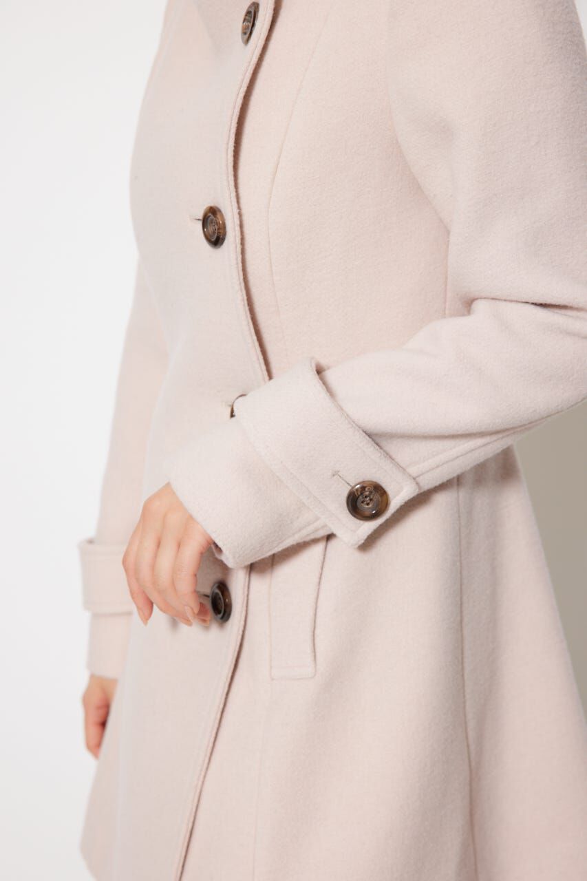 rienda「25オーバーネックシンデレララインミニコート」|その他|