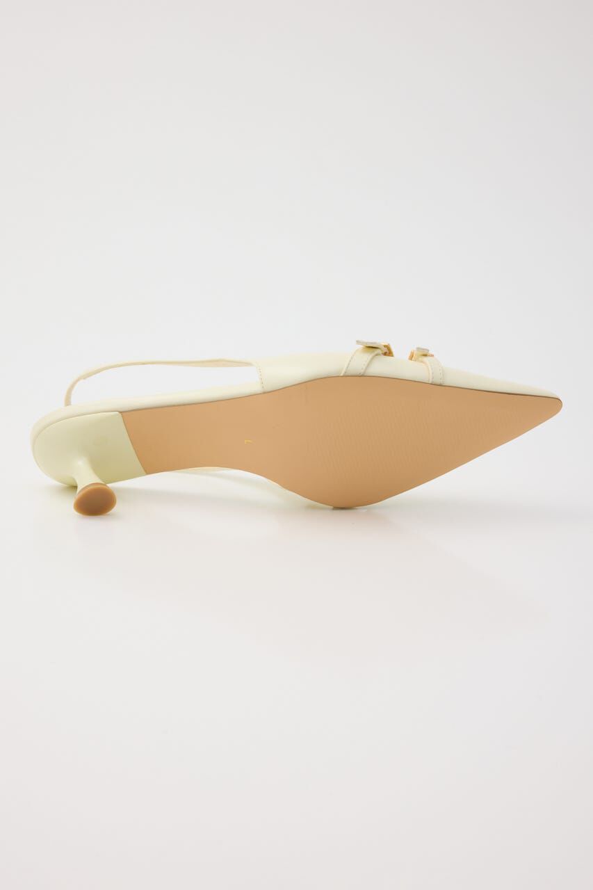 rienda「ベルトディテールスリングバックパンプス」|サンダル|