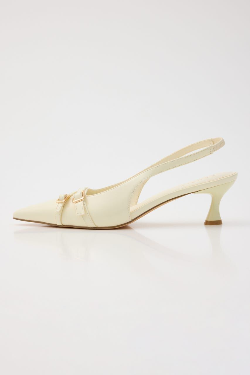 rienda「ベルトディテールスリングバックパンプス」|サンダル|