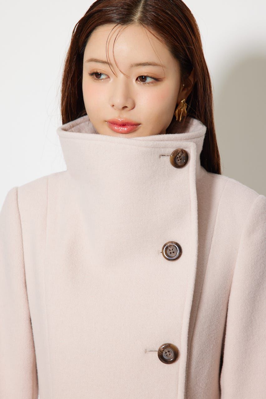 rienda「25オーバーネックシンデレララインコート」|その他|