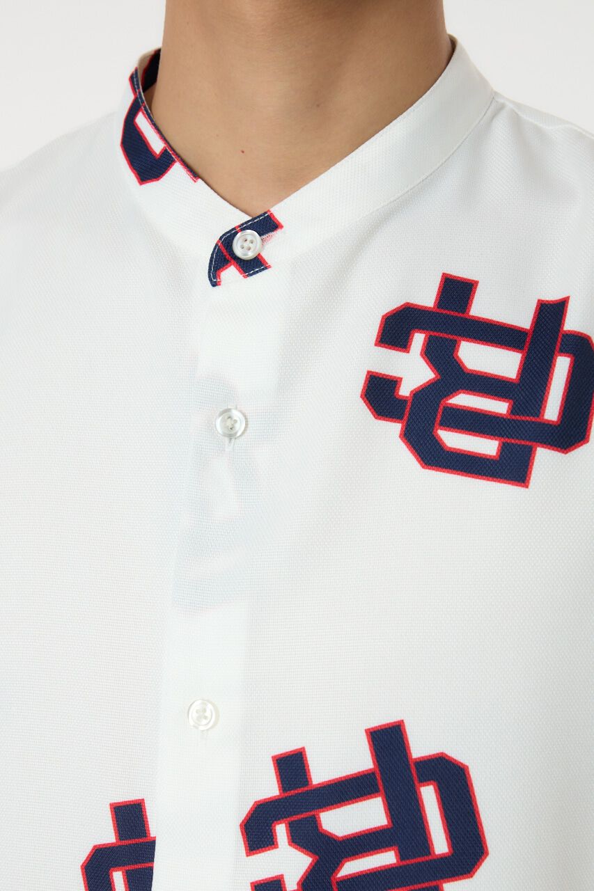 RODEO CROWNS「モノグラムバンドカラーシャツ」|シャツ・ブラウス|