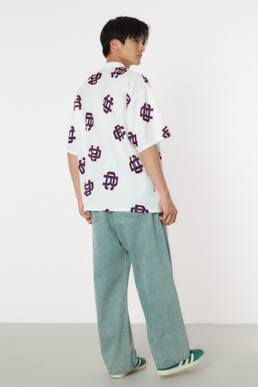 RODEO CROWNS「モノグラムバンドカラーシャツ」|シャツ・ブラウス|