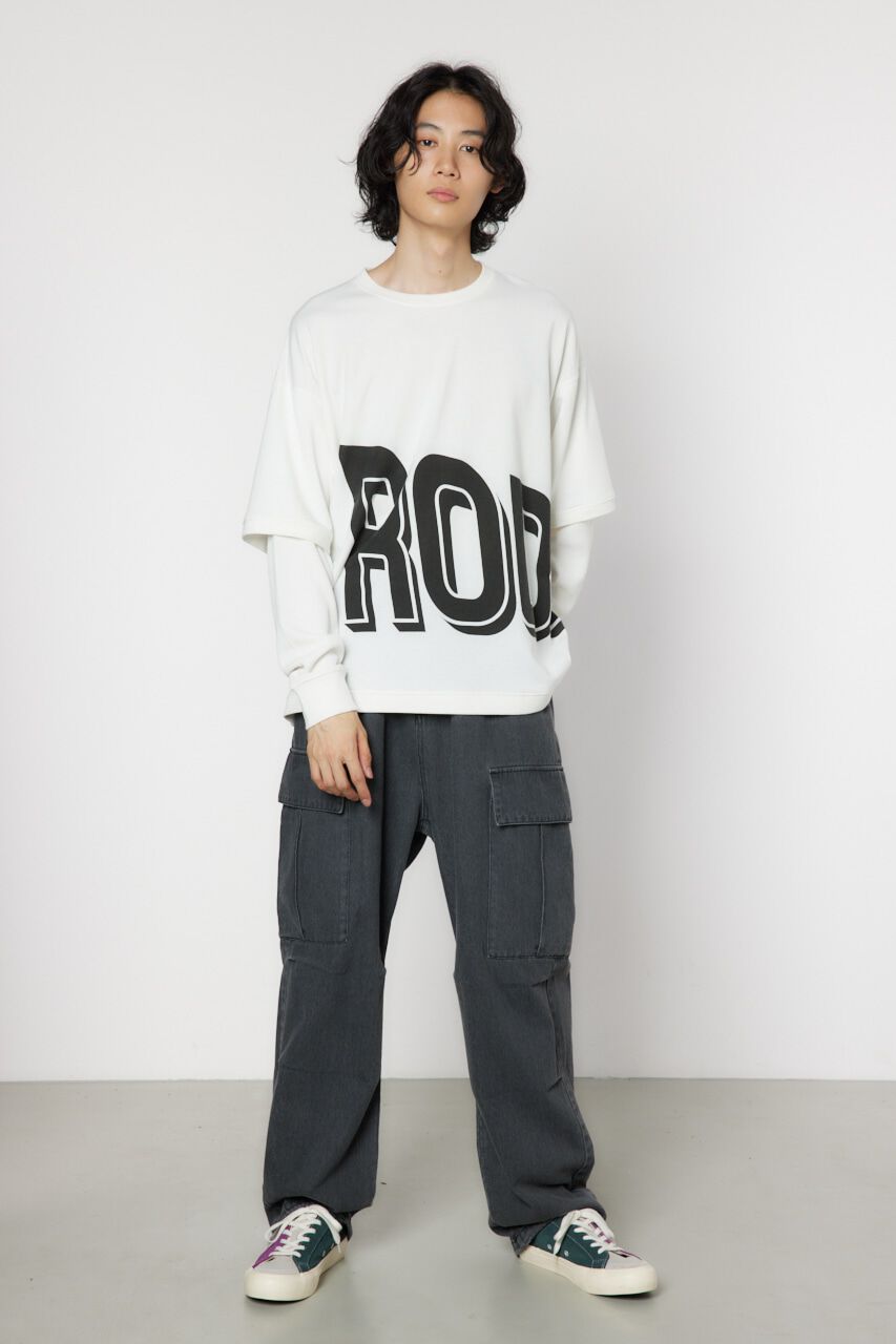 RODEO CROWNS「ボトムロゴMIX トップス」|Tシャツ・カットソー|