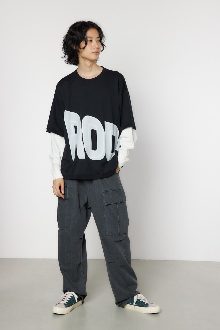 RODEO CROWNS「ボトムロゴMIX トップス」|Tシャツ・カットソー|