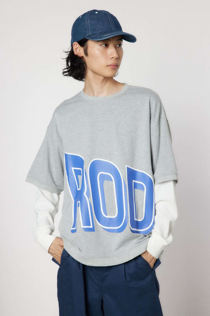 RODEO CROWNS「ボトムロゴMIX トップス」|Tシャツ・カットソー|T.GRY