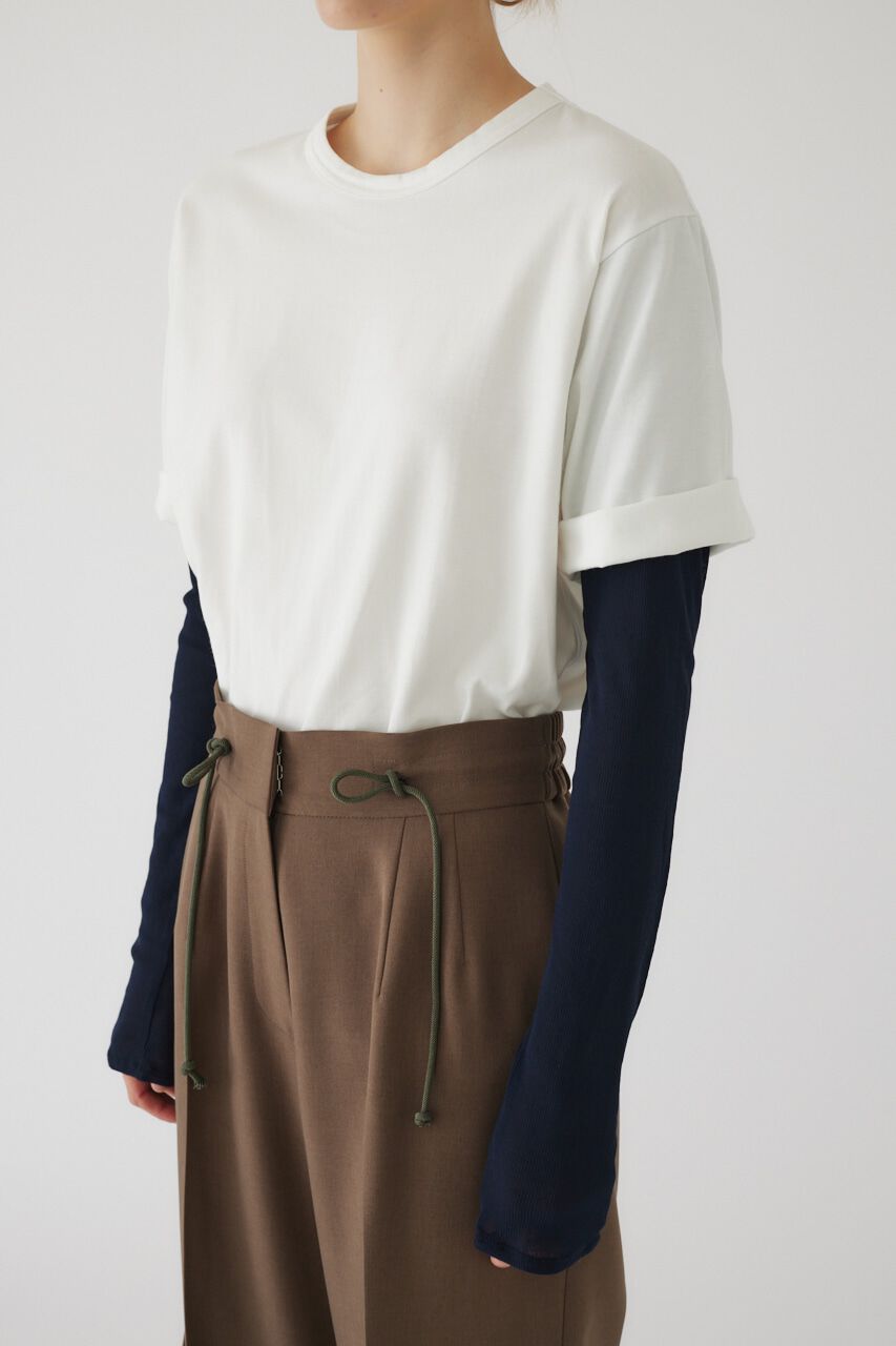 RIM.ARK 「Layered tereko L/T shirt」|Tシャツ・カットソー|