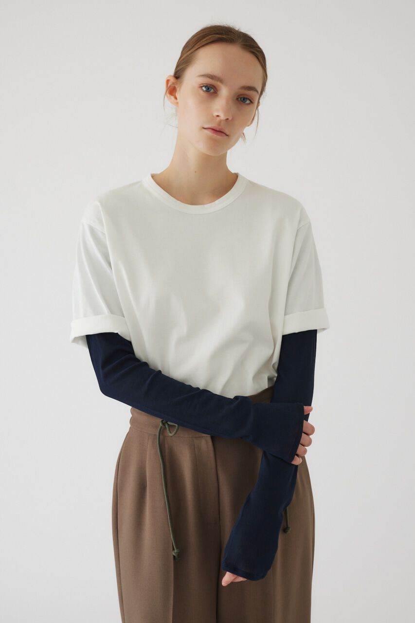 RIM.ARK 「Layered tereko L/T shirt」|Tシャツ・カットソー|