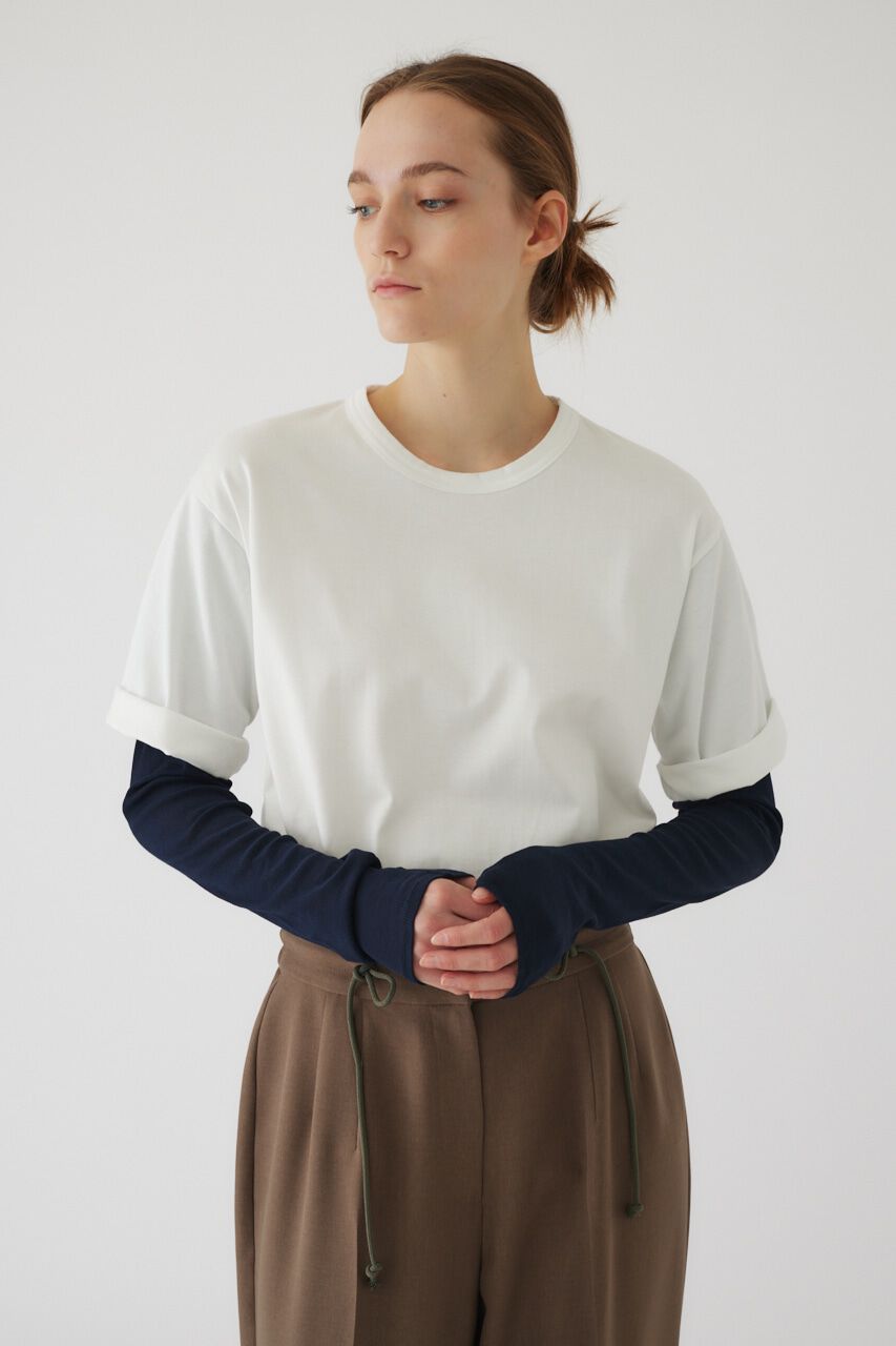 RIM.ARK 「Layered tereko L/T shirt」|Tシャツ・カットソー|