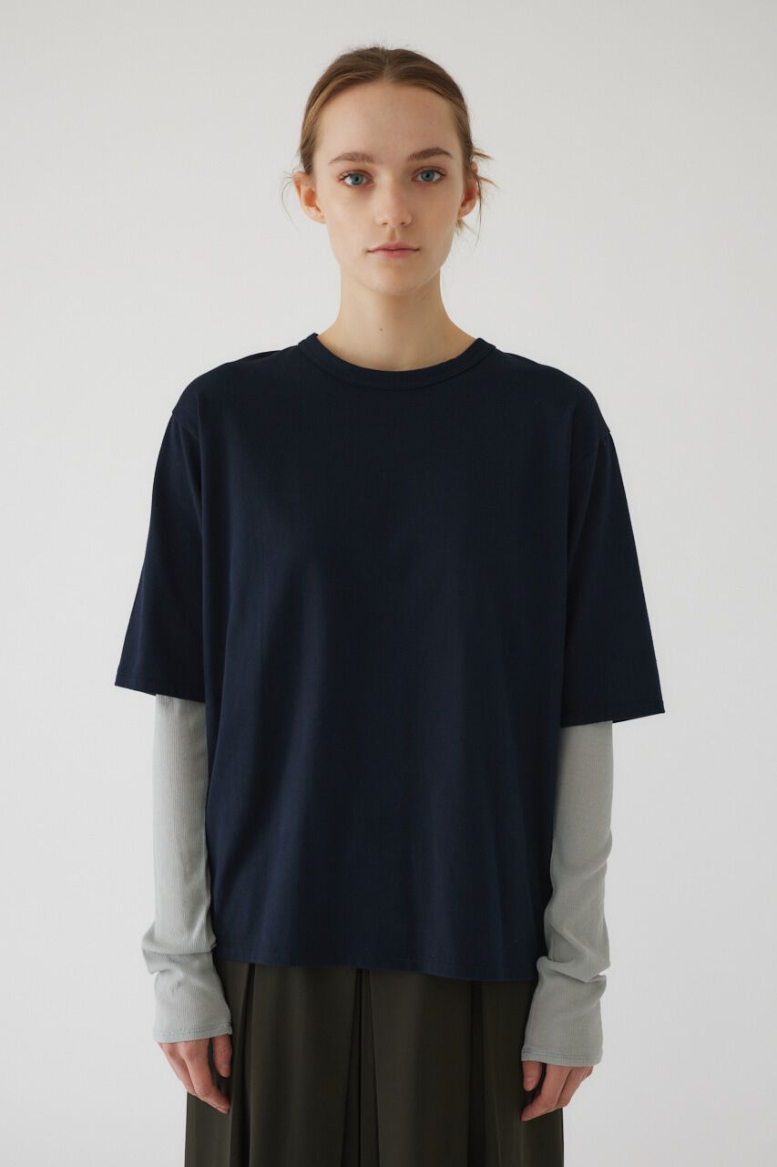 RIM.ARK 「Layered tereko L/T shirt」|Tシャツ・カットソー|