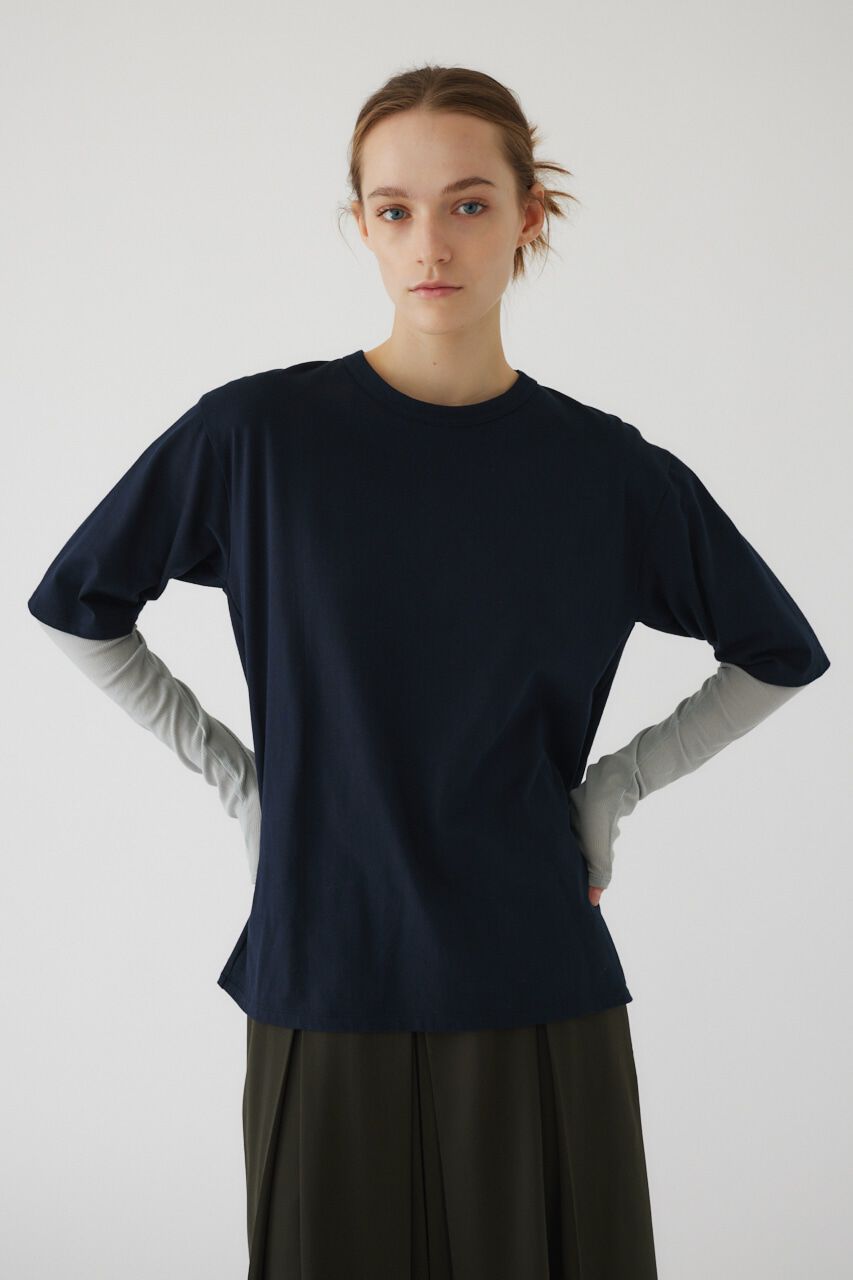 RIM.ARK 「Layered tereko L/T shirt」|Tシャツ・カットソー|