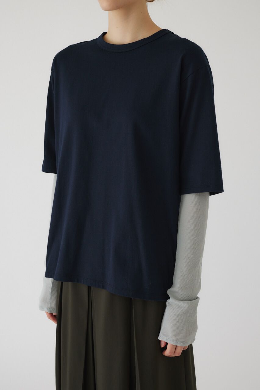 RIM.ARK 「Layered tereko L/T shirt」|Tシャツ・カットソー|