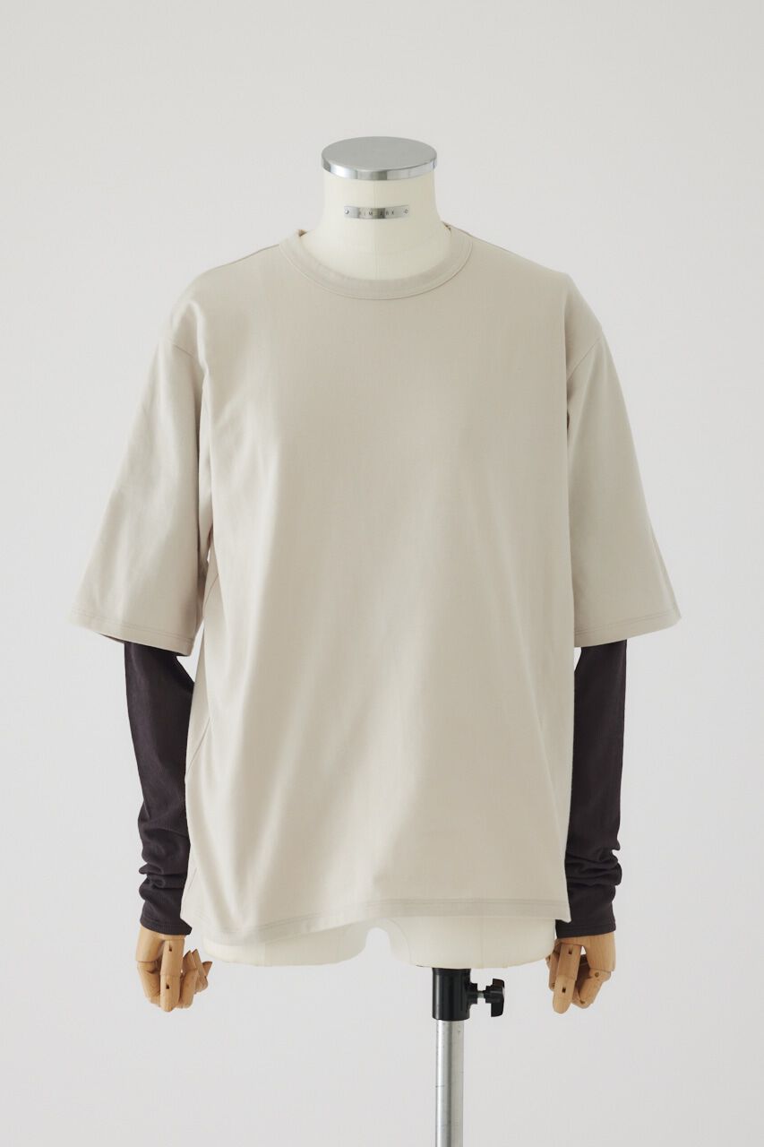RIM.ARK 「Layered tereko L/T shirt」|Tシャツ・カットソー|L/GRY1