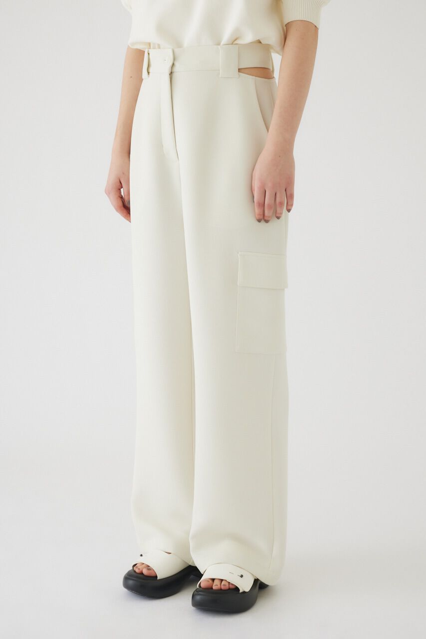 RIM.ARK 「Waist slit open PT」|その他|WHT