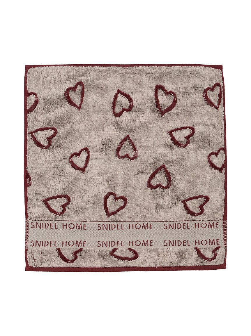 SNIDEL HOME「ジャカードハンドタオル」|ハンカチ|PNK