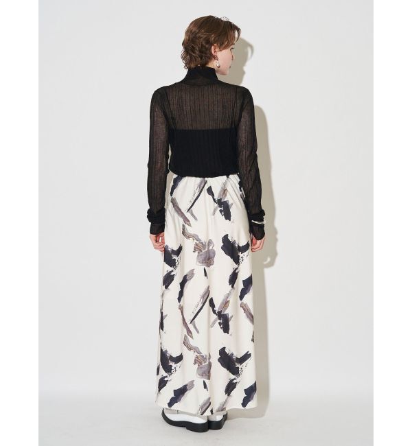 ELENDEEK「HIGH NECK SHEER RIB KT」|ニット・セーター|