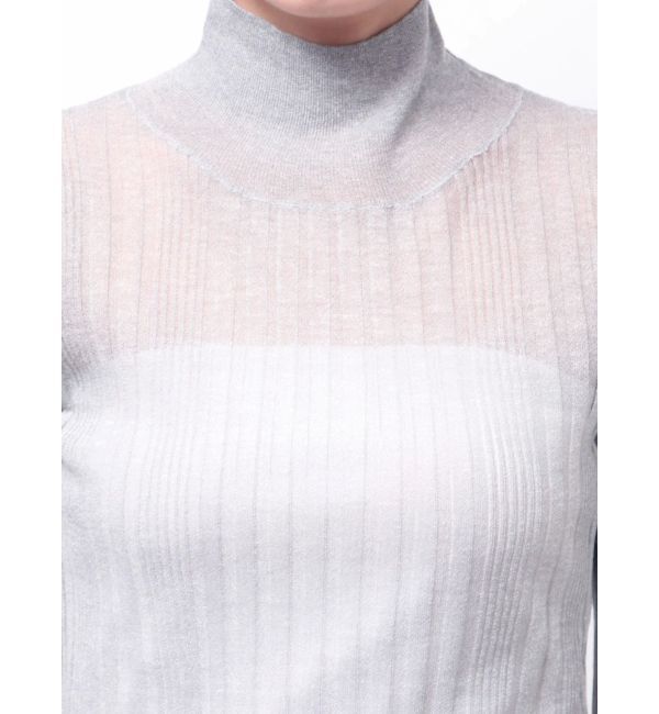 ELENDEEK「HIGH NECK SHEER RIB KT」|ニット・セーター|