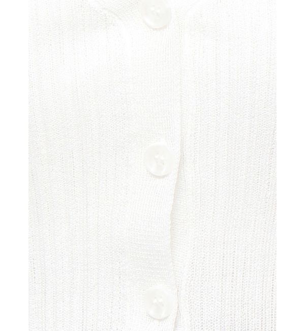 RESEXXY「シアーニットタイトカーディガン【セットアップ着用可能】」|カーディガン|