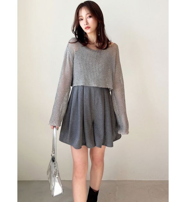 RESEXXY「メッシュルーズトップス」|ニット・セーター|