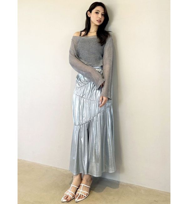 RESEXXY「メッシュルーズトップス」|ニット・セーター|