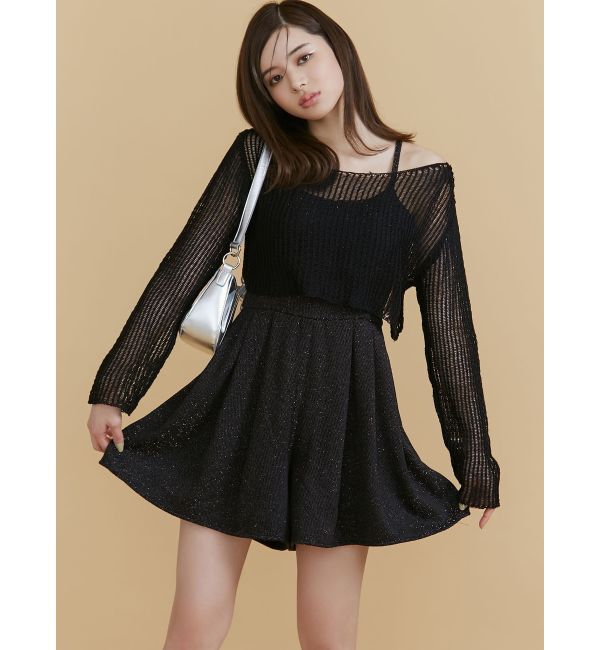 RESEXXY「メッシュルーズトップス」|ニット・セーター|