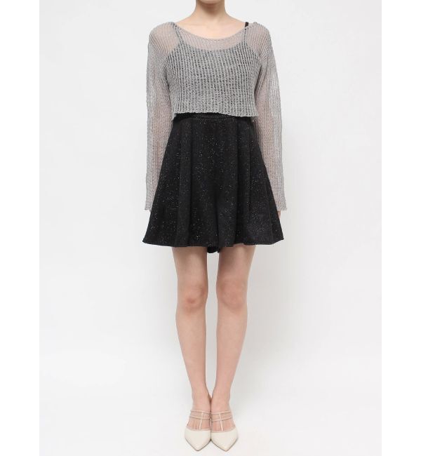 RESEXXY「メッシュルーズトップス」|ニット・セーター|