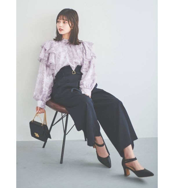 dazzlin「ラップデザインワイドパンツ」|その他|