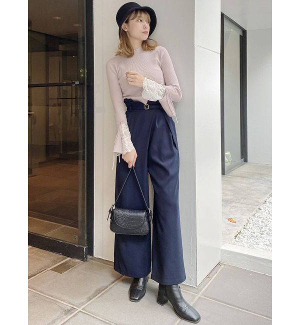 dazzlin「ラップデザインワイドパンツ」|その他|