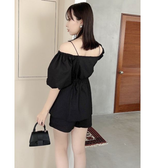 dazzlin「【SETUP】コンパクトジャカードショートパンツ※セットアップ対応」|その他|