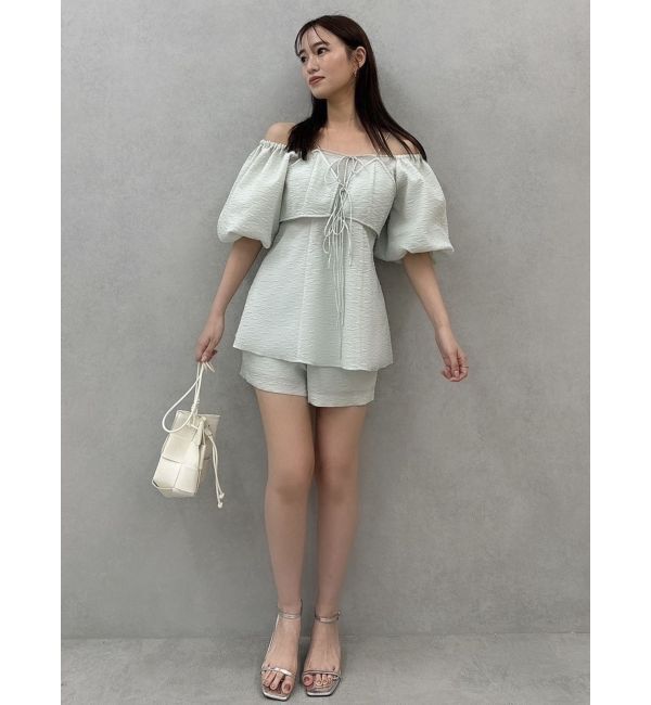 dazzlin「【SETUP】コンパクトジャカードショートパンツ※セットアップ対応」|その他|