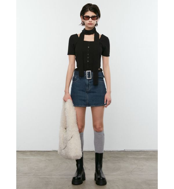 EMODA「【WEB限定】フェイクファーバルキーバッグ」|ハンドバッグ|