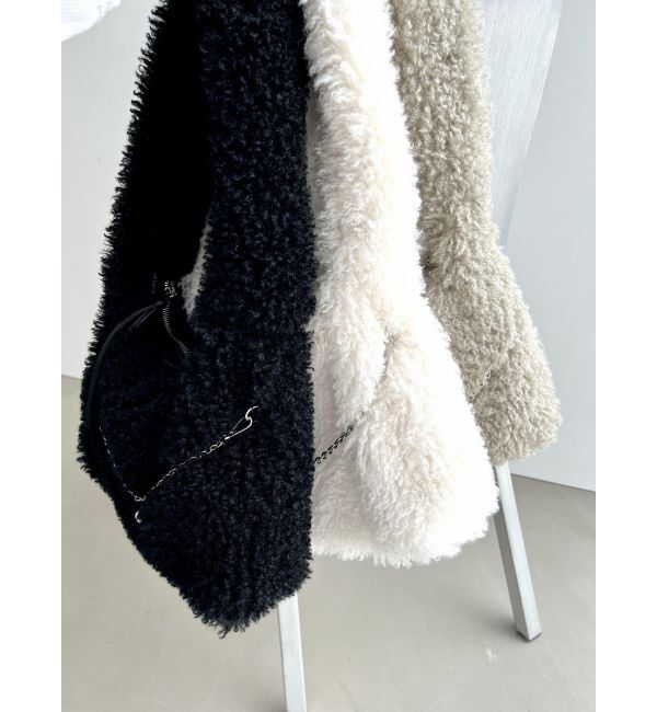 EMODA「【WEB限定】フェイクファーバルキーバッグ」|ハンドバッグ|