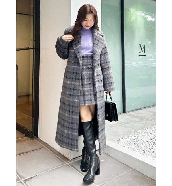 MERCURYDUO「シャギーロングチェスターコート」|チェスターコート|