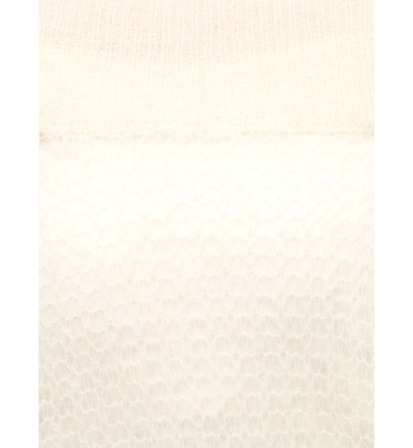 MERCURYDUO「ベビーアルパカオフショルニット」|ニット・セーター|