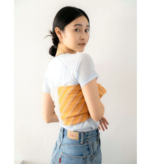 Ungrid「マルチストライプスカーフ」|バンダナ・スカーフ|