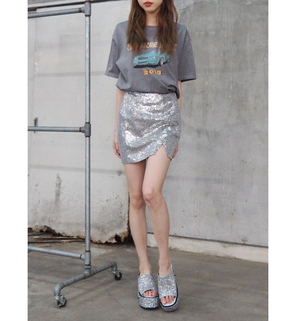 EVRIS「チャンキーヒールサンダル」|サンダル|