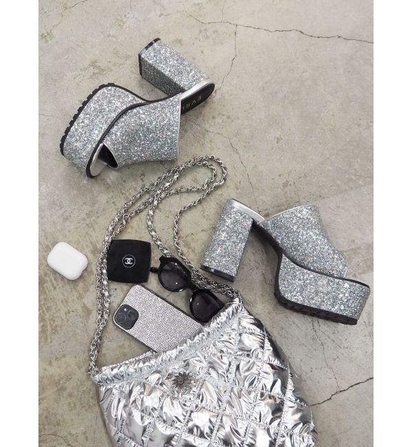 EVRIS「チャンキーヒールサンダル」|サンダル|