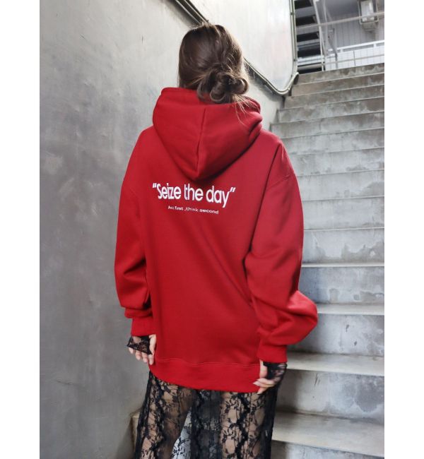 EVRIS「バックロゴBIGフーディー」|パーカー|